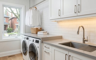 Laundry Room Renovation in Toronto: Layout Ideas, Costs and Storage Solutions