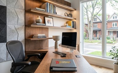 Home Office Renovation in Toronto: Built-In Desks, Soundproofing and Design Ideas