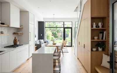 Toronto Townhouse Renovation: Maximizing Space in Narrow Layouts with Smart Design