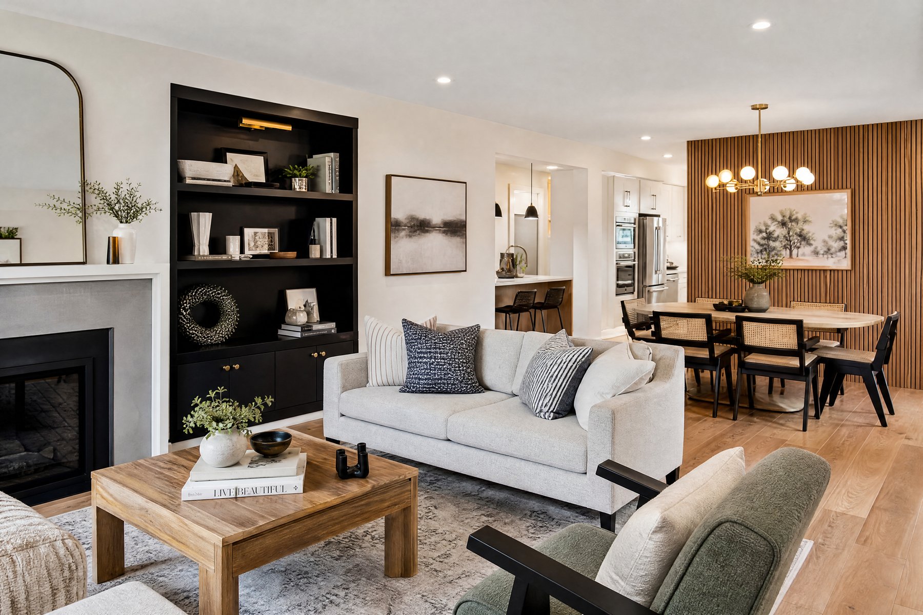 Completed home renovation by Red Stone Contracting in Etobicoke