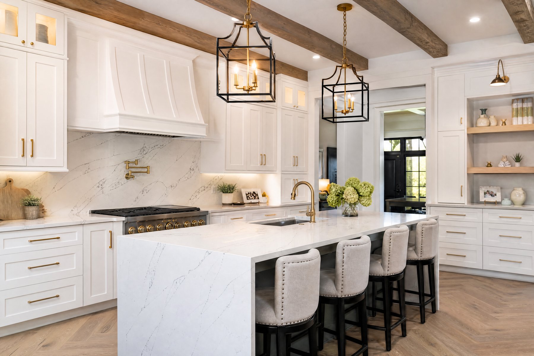 Completed home renovation by Red Stone Contracting in King