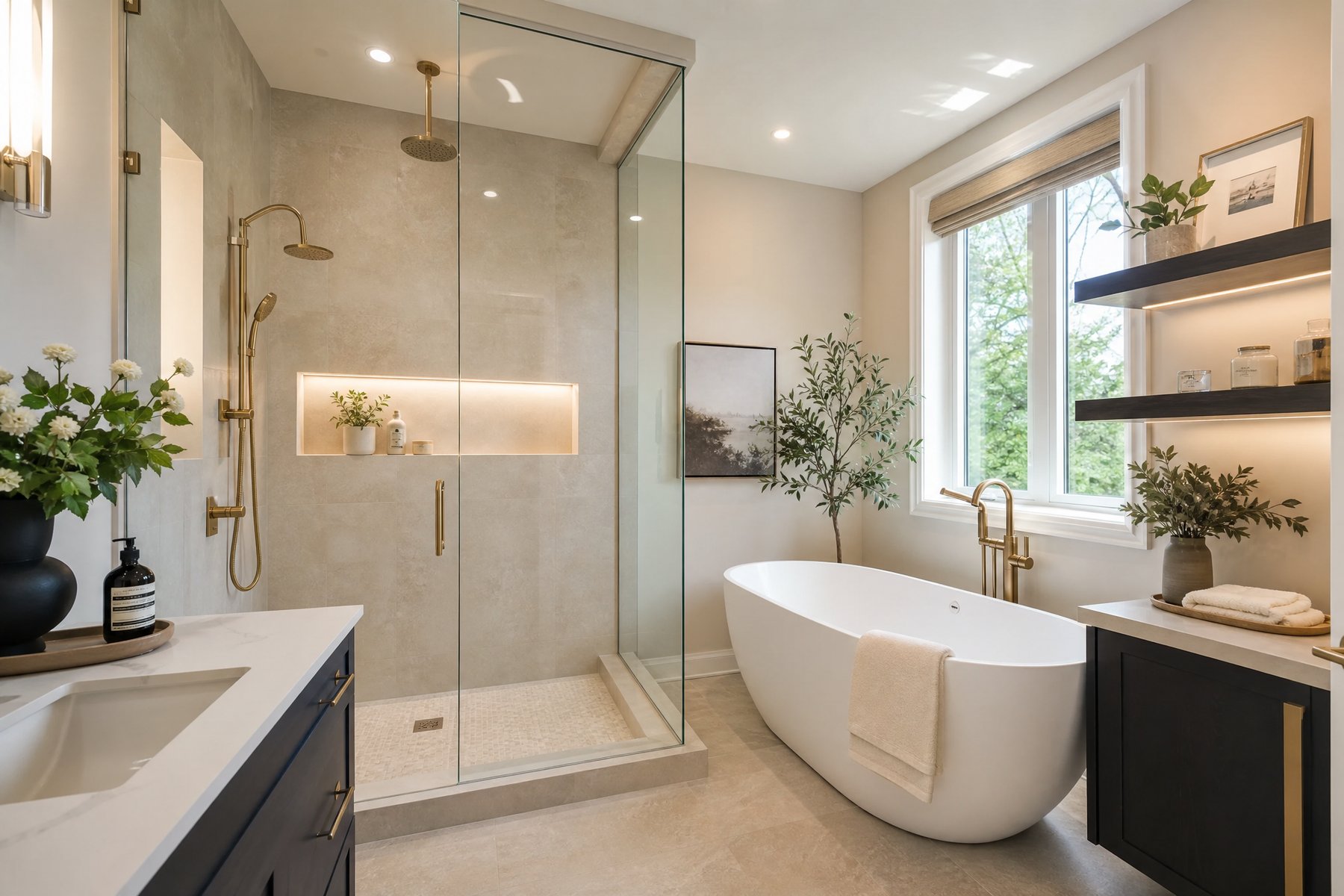 Completed home renovation by Red Stone Contracting in East Gwillimbury