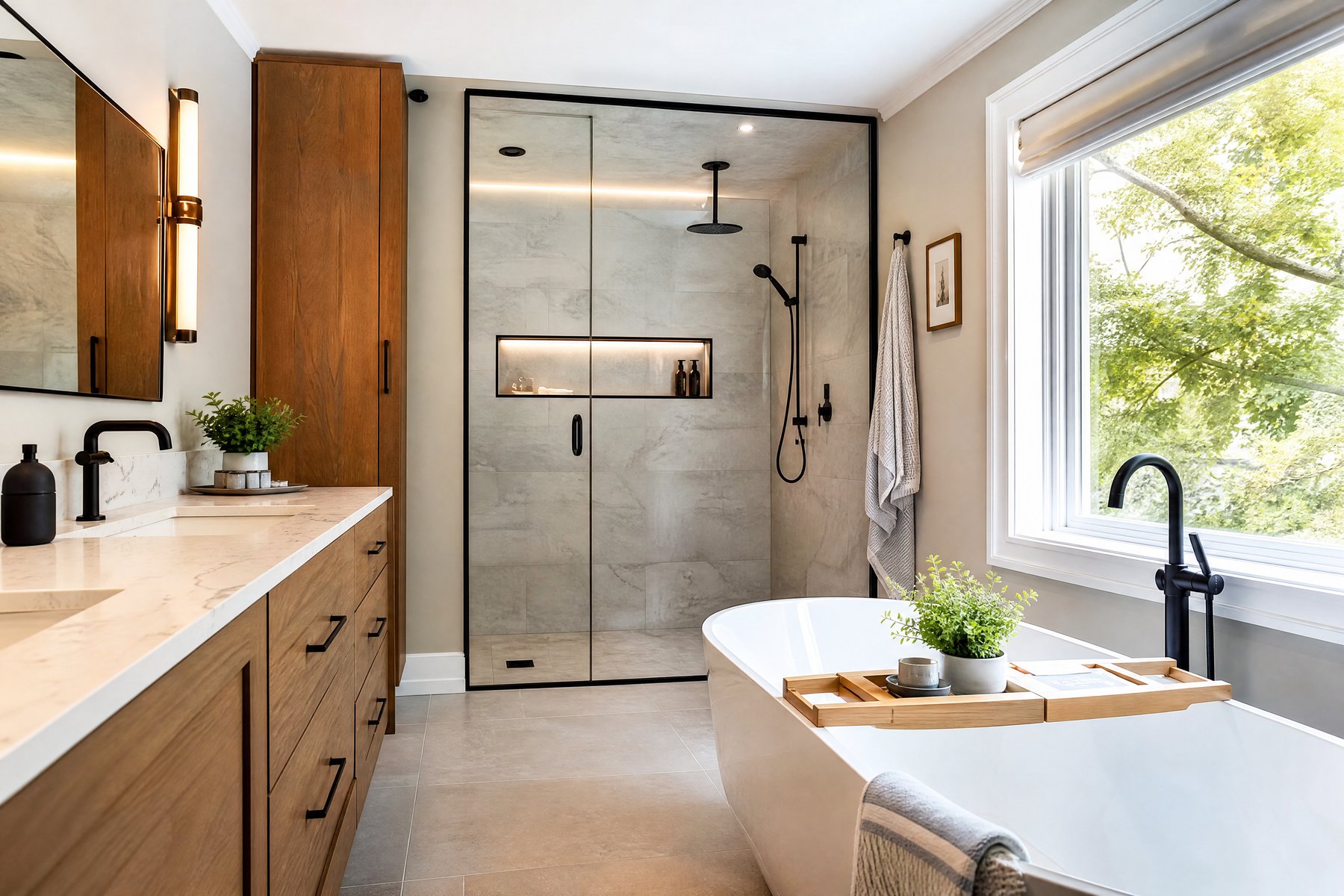 Completed home renovation by Red Stone Contracting in Whitby