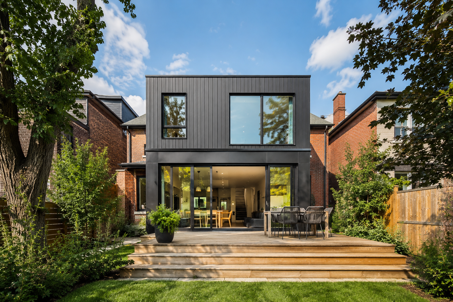 Home addition by Red Stone Contracting