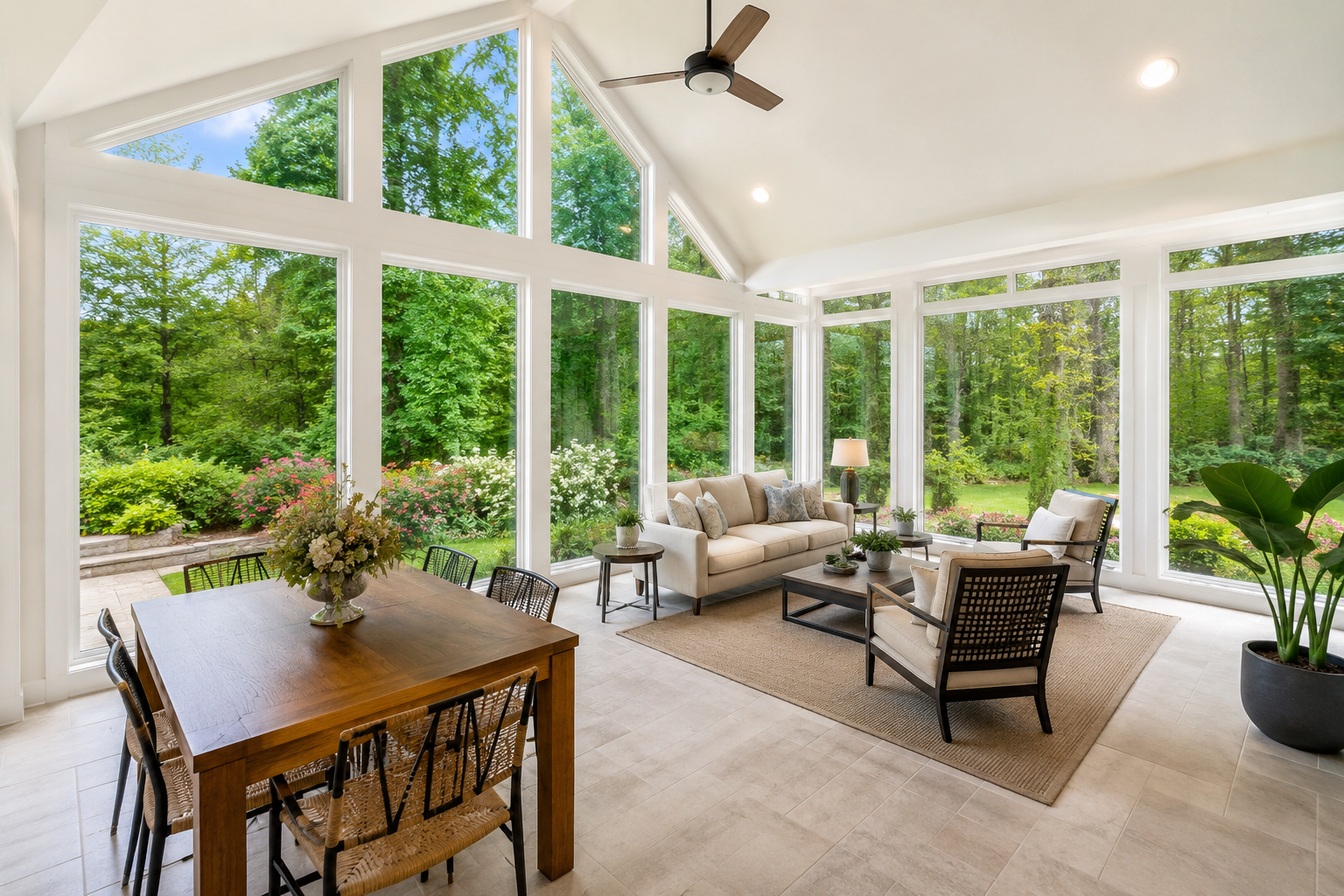 Home addition by Red Stone Contracting