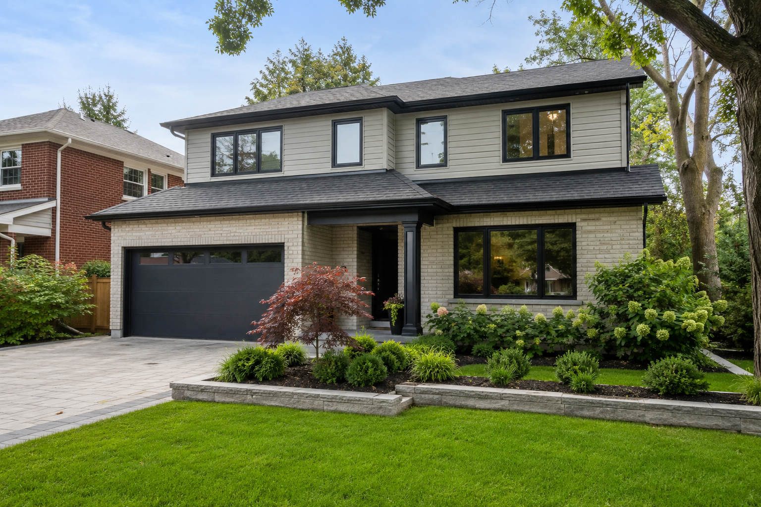 Home addition by Red Stone Contracting