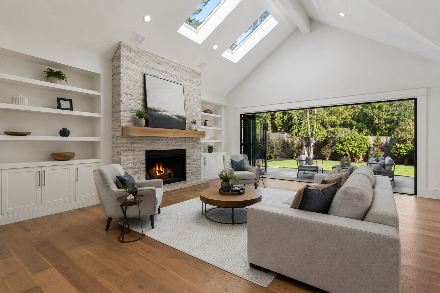 Home addition by Red Stone Contracting
