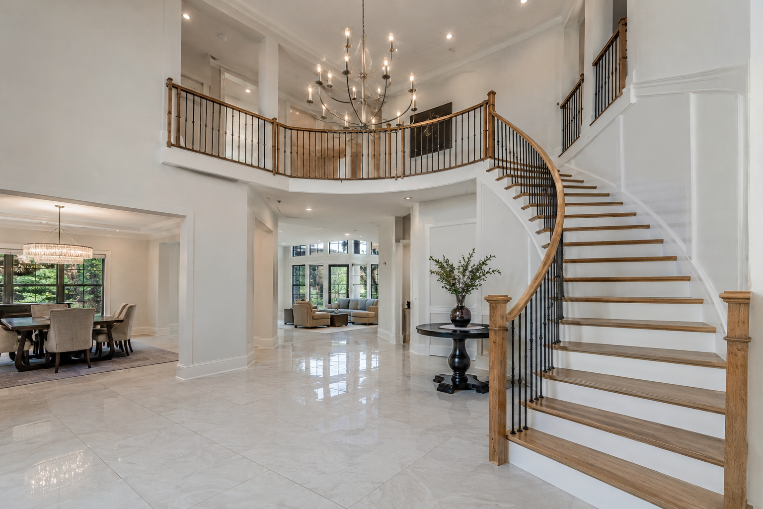 Custom home build by Red Stone Contracting