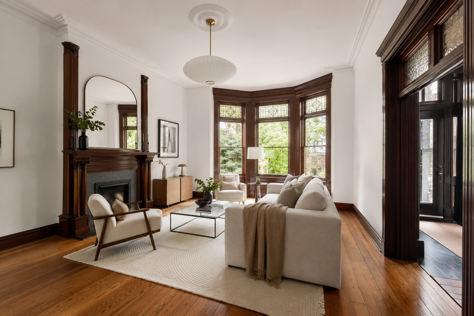Custom home renovation by Red Stone Contracting
