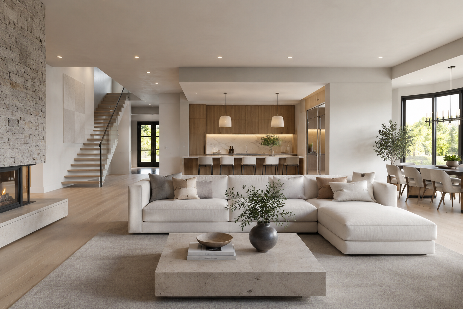 Interior design by Red Stone Contracting