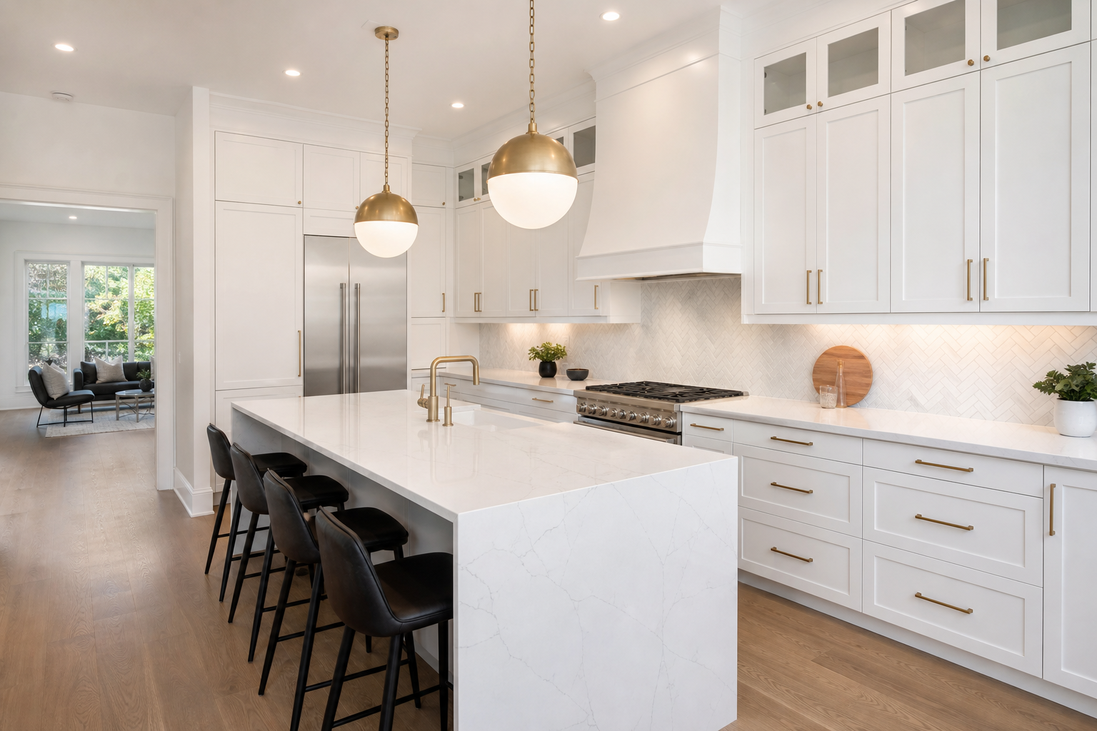 Kitchen renovation by Red Stone Contracting