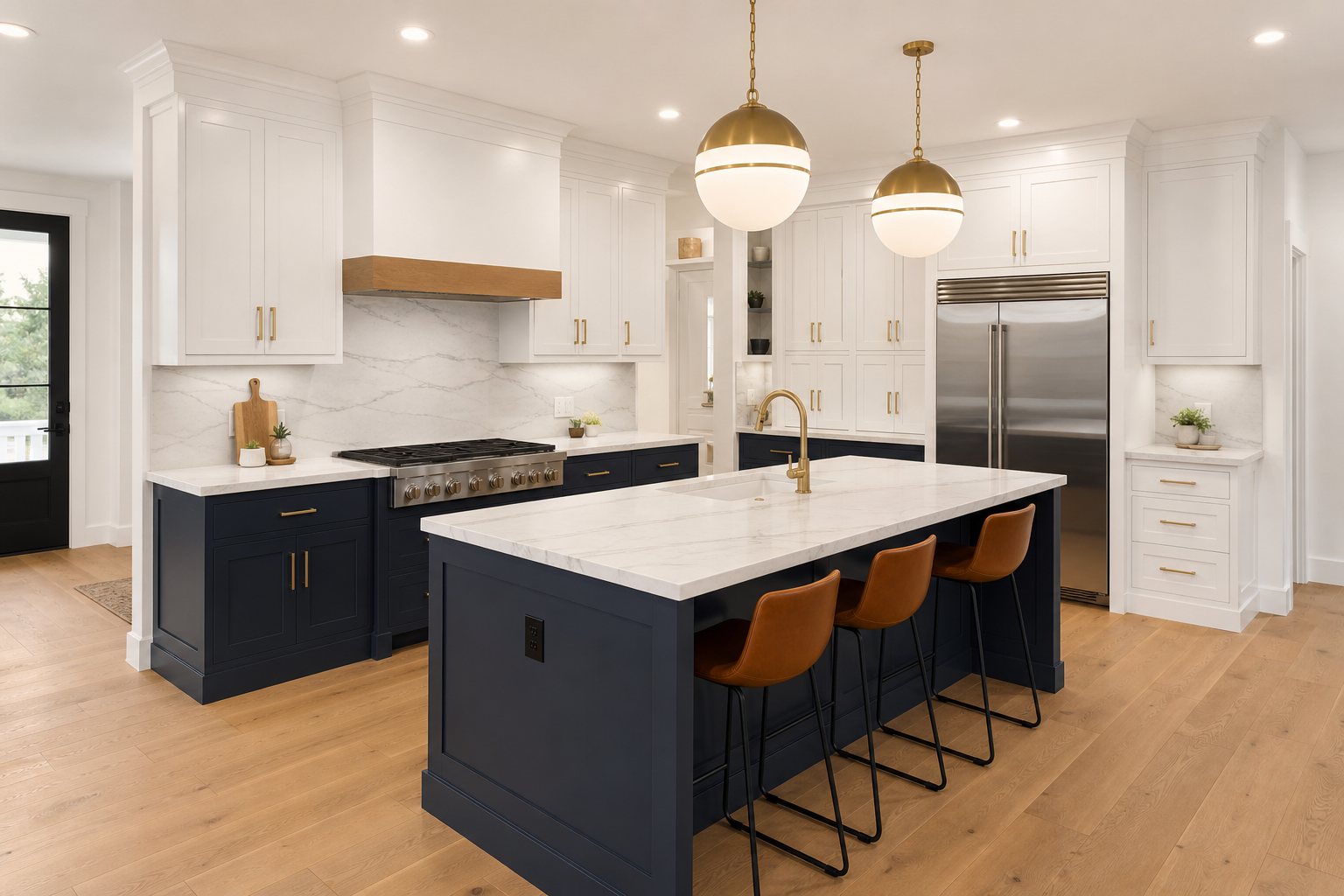 Kitchen renovation by Red Stone Contracting