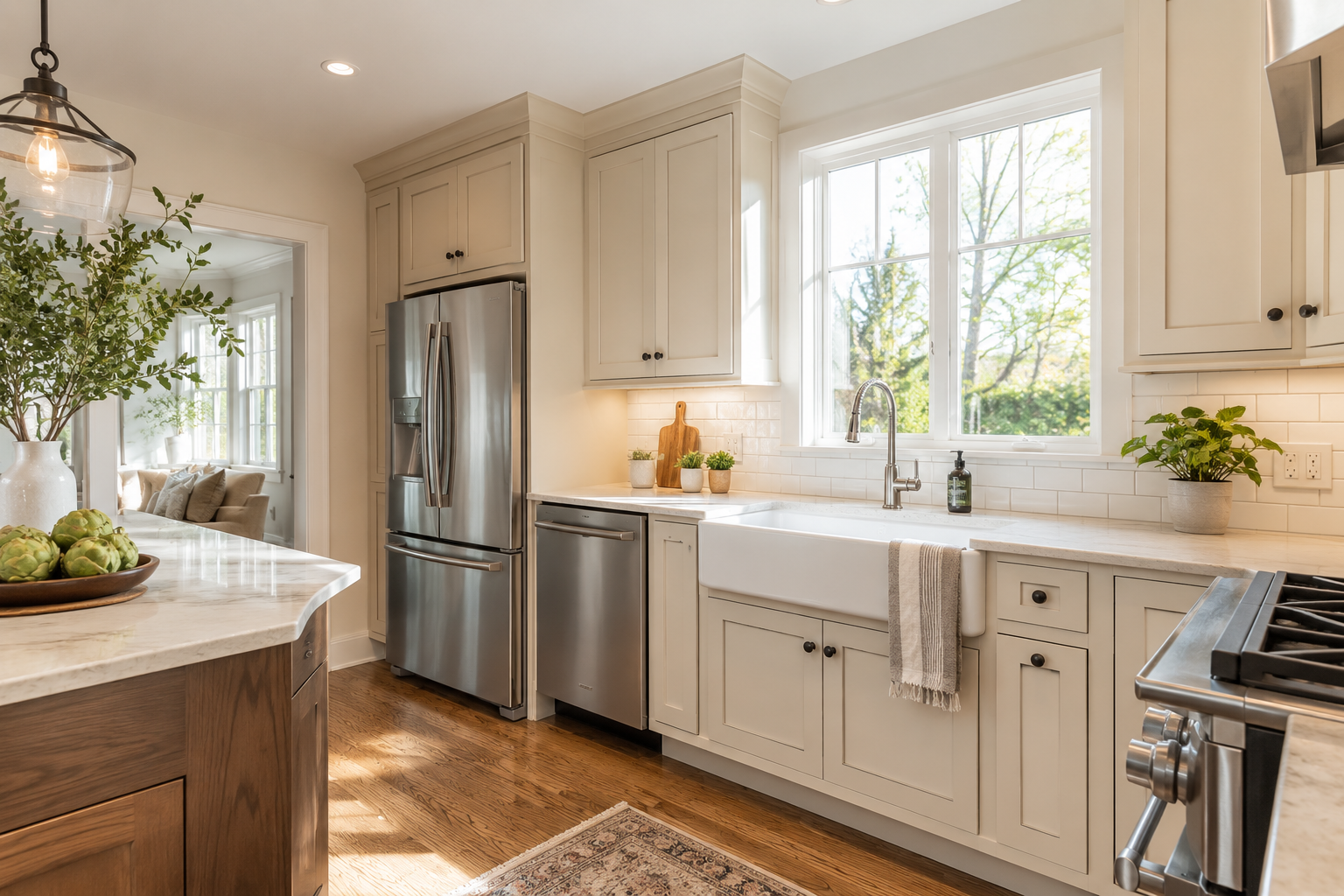 Kitchen renovation by Red Stone Contracting